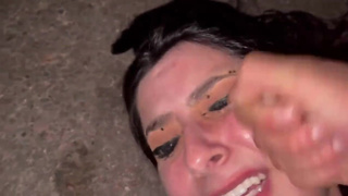 STUPID FUCKMEAT GETS CHOKED, SLAPPED AND PUNCHED