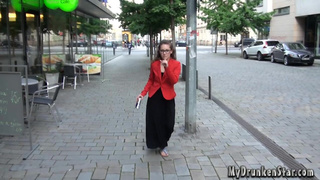 MyDrunkenStar.com - Kate - Drunk Schoolgirl